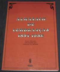 Livro Almanach de Lembranças 1854 a 1932 Textos Africanos