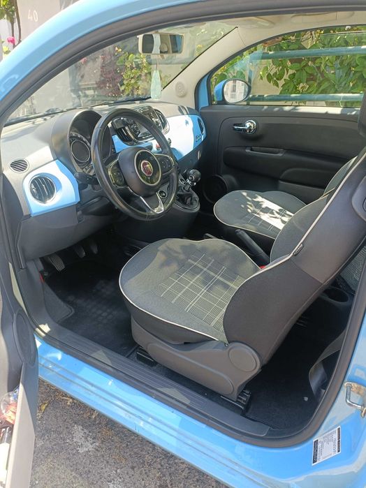 Fiat 500 com revisões e inspeção