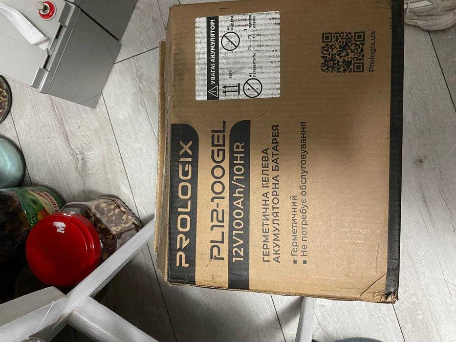 Нові аккумулятори ProLogix 12V 100AH