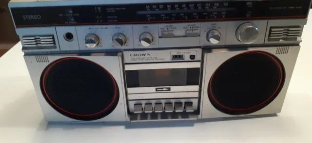 Radio Crown vintage casette CSC-59F