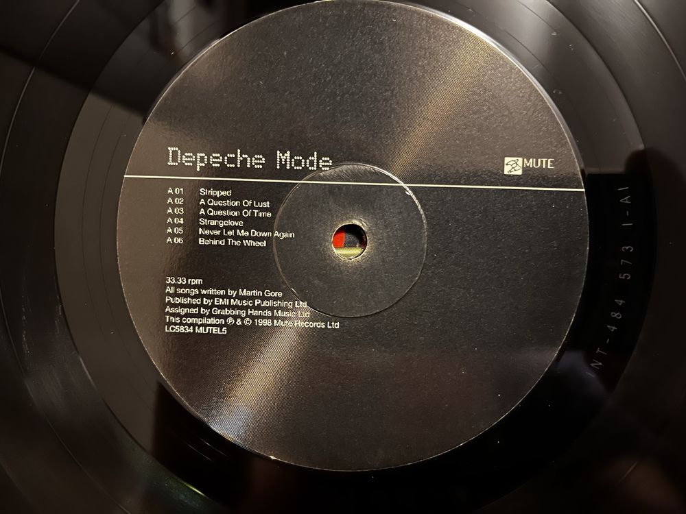 Depeche Mode The Singles 86-98 2 x lp, gatefod.