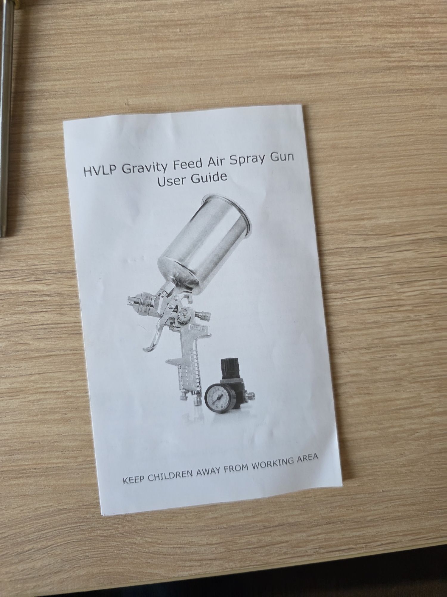 Pistolet natryskowy HVLP Gravity Feed
