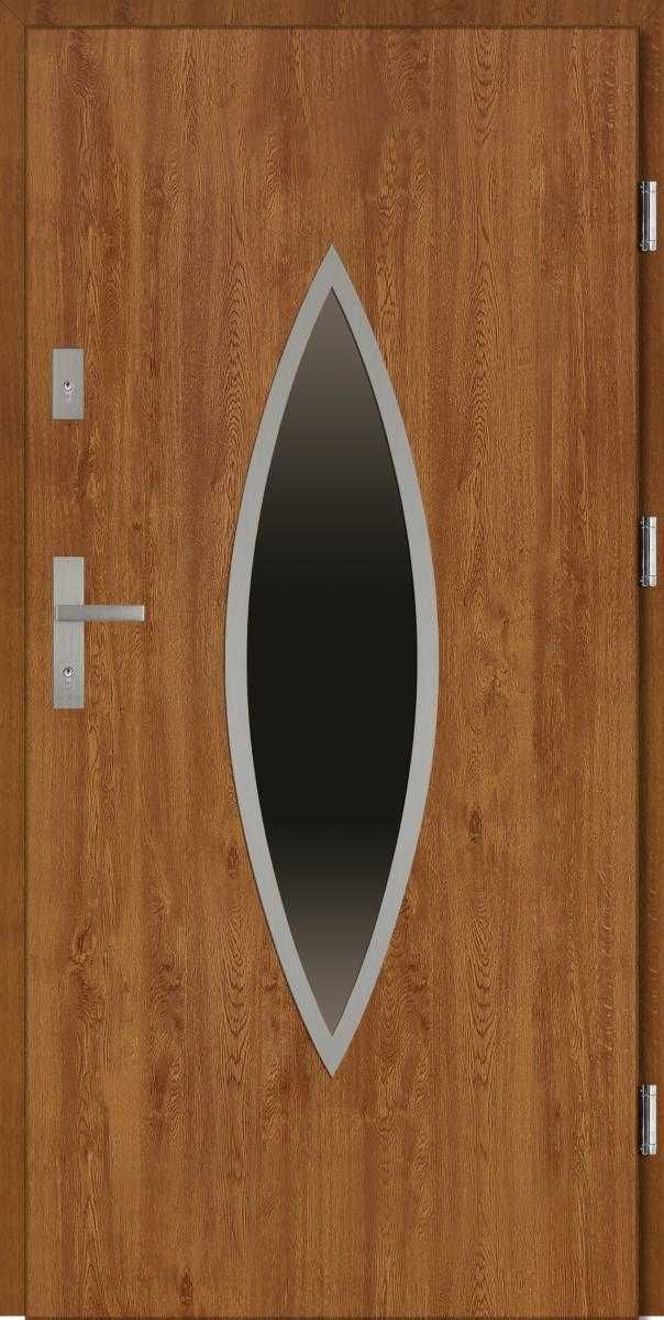 Drzwi zewnętrzne do mieszkania drewniane i metalowe z montażem