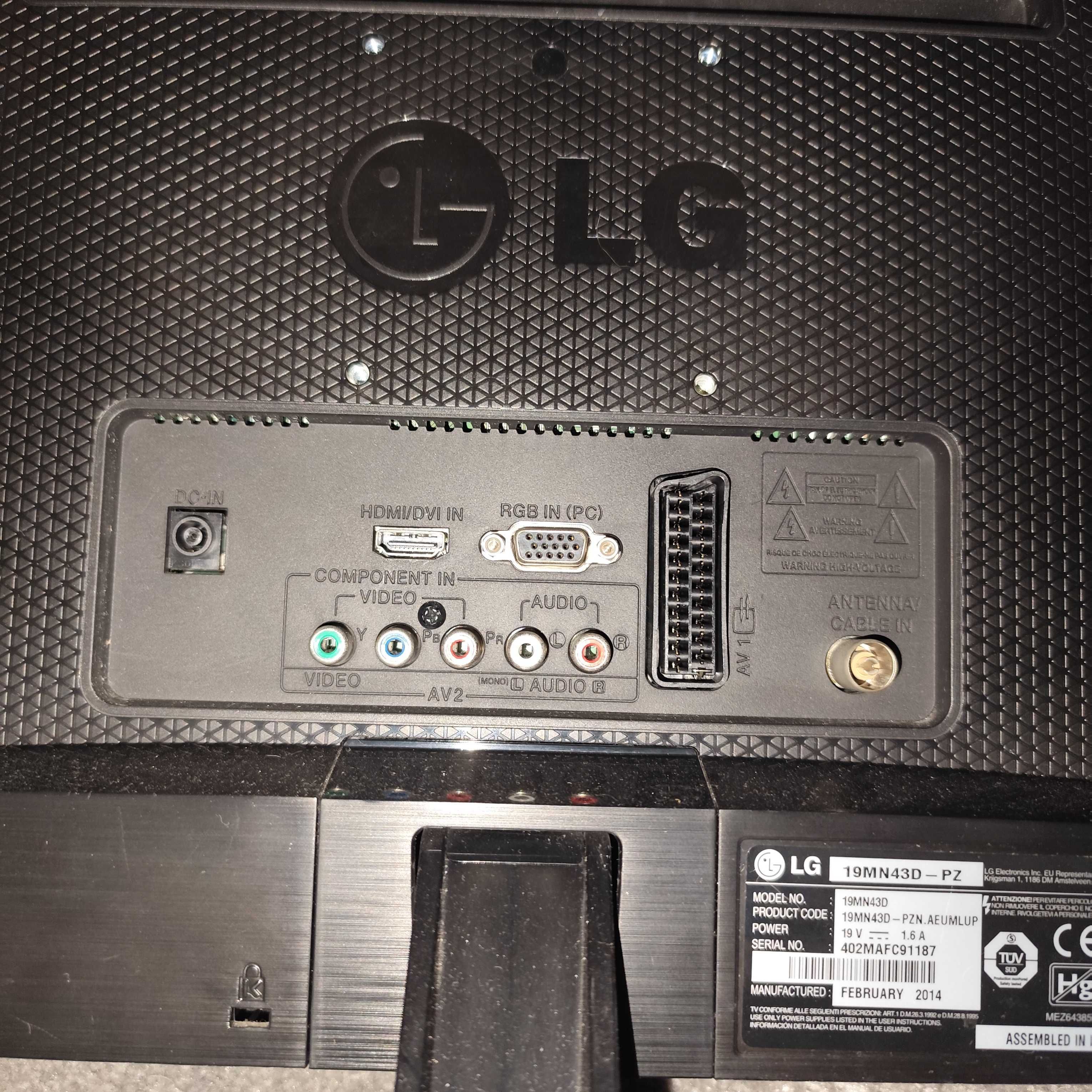Televisor/Monitor LG 19MN43D