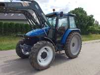 NEW HOLLAND TS 100 + ładowacz czołowy, zarejestrowany, prywatny