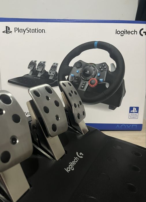 Volante + pedais logitech G29