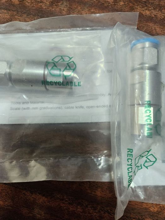 ВЧ розєм N-типу male для кабелю 1/2" Amphenol AFA7-12