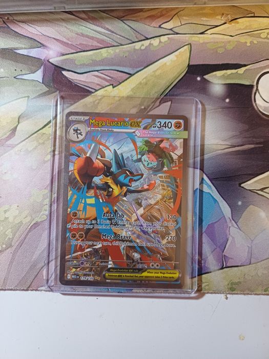 Orginalna karta pokemon TCG - Lucario ex 179/132