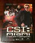 DVD CSI MIAMI. Caixa com 3 DVD