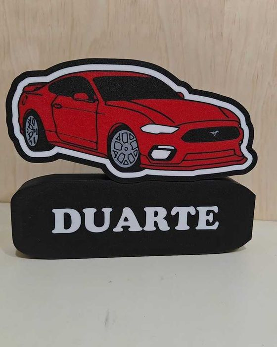 Candeeiro Mustang Personalizado
