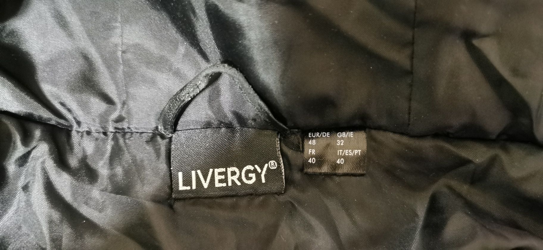 Kurtka zimowa męska Livergy z Lidla Rozm. 48