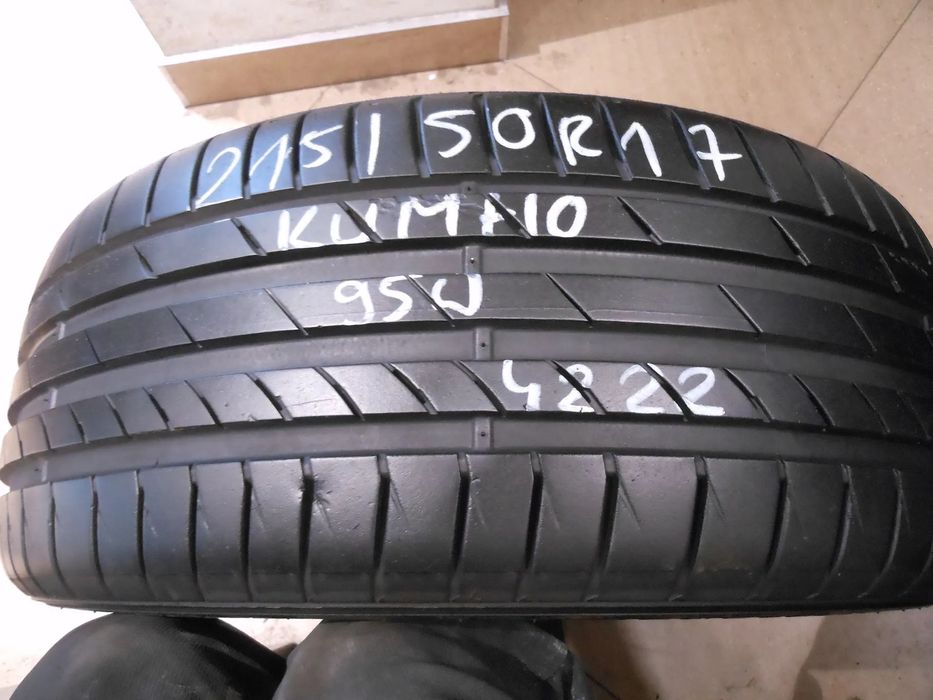 Opona 215/50r17 kumho ecsta ps71 7,3mm lato