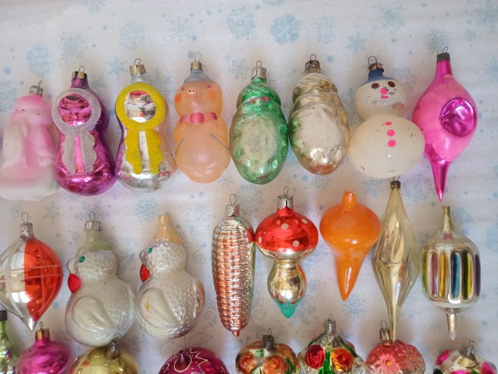Елочные игрушки СССР