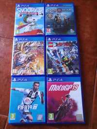 Jogos playstation 4 e PlayStation 3 jogo Wii