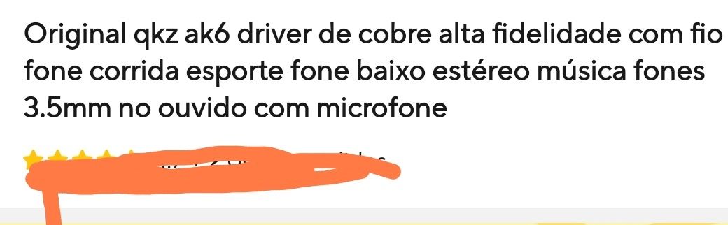 Headphones com fio