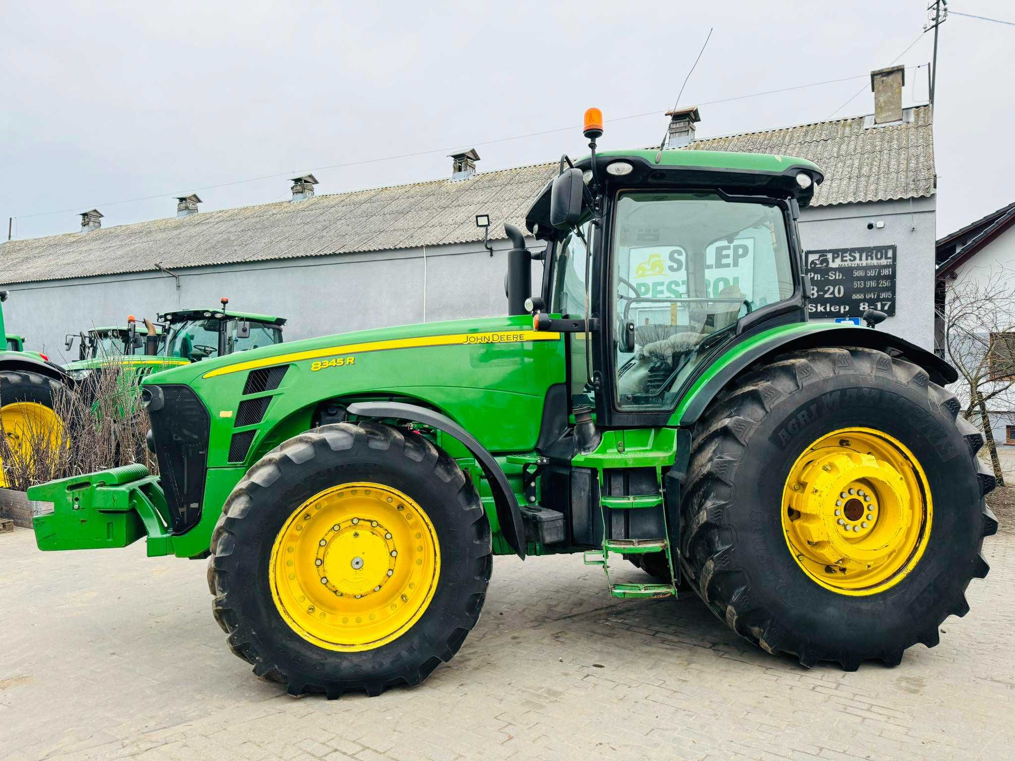 John Deere 8345 R! 2010 ROK! 370 KM! OBCIĄŻNIKI! TANIO! W oryginale!