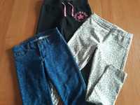 spodnie/legginsy dla dziewczynki 7-8 lat 128 cm