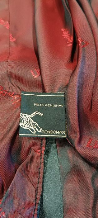 Blusao pele, Pele genuina. Da marca Gondopeles