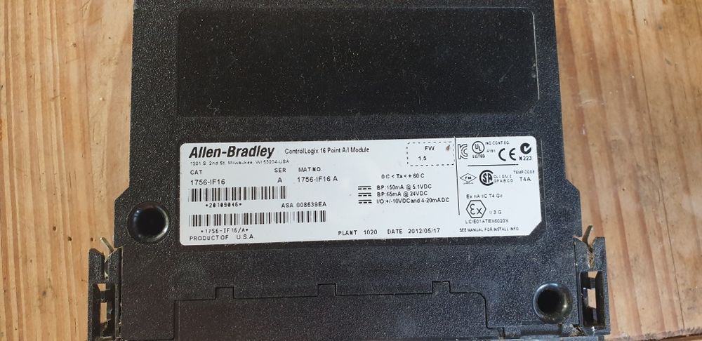 Cartas Allen bradley PLC