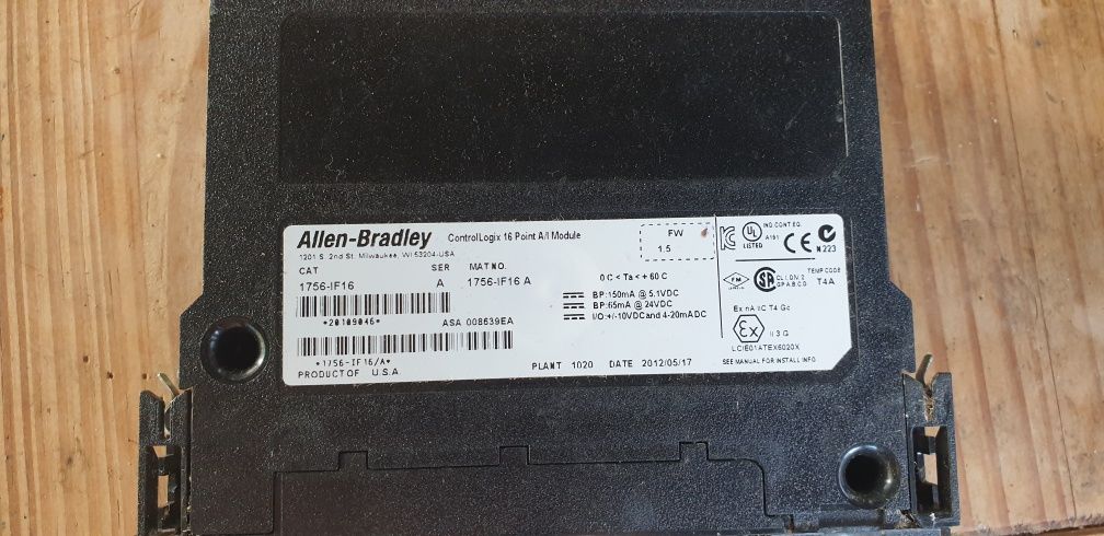 Cartas Allen bradley PLC