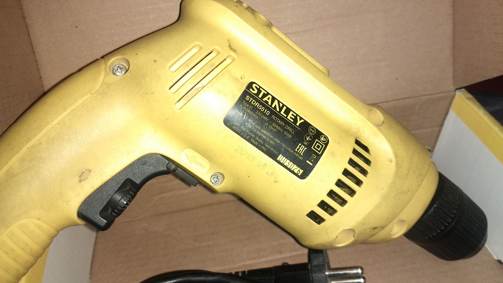 Дрель Stanley 550wt.
