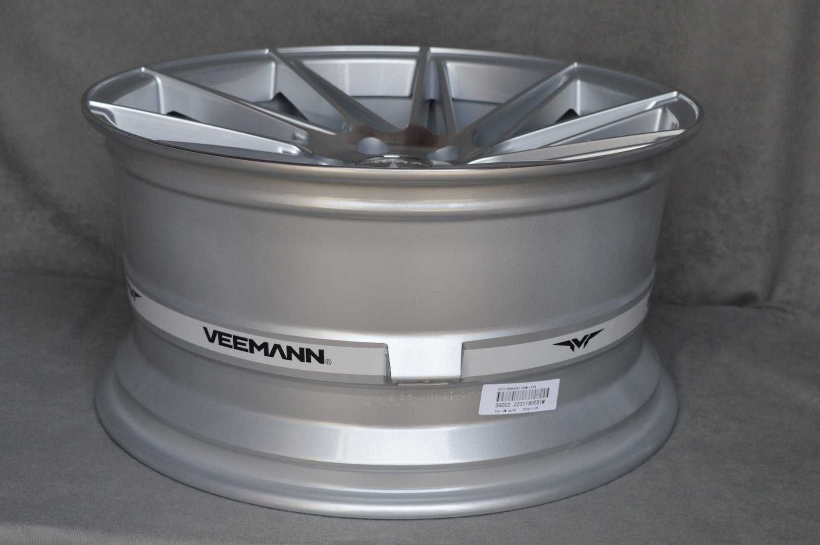 Felgi VEEMANN V-FS26 19" 9,5J ET33 5x120 Machined Silver