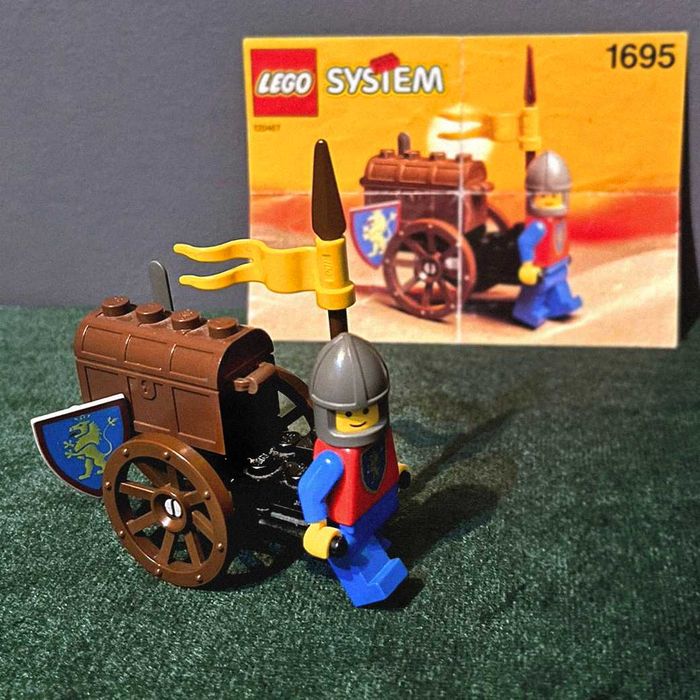 LEGO Castle 1695 Treasure Chest [Skrzynia skarbów] UNIKAT - czyt.opis!