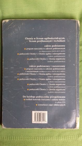 Chemia ogólna i nieorganiczna podręcznik