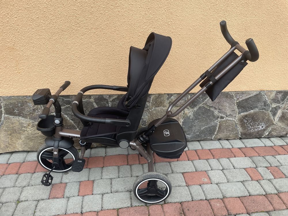 Велосипед-коляска триколісний з поворотним сидінням