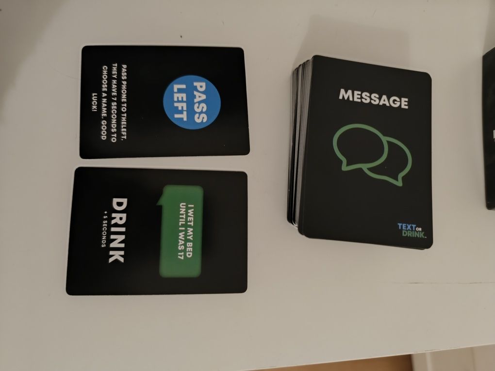 Jogo text or drink