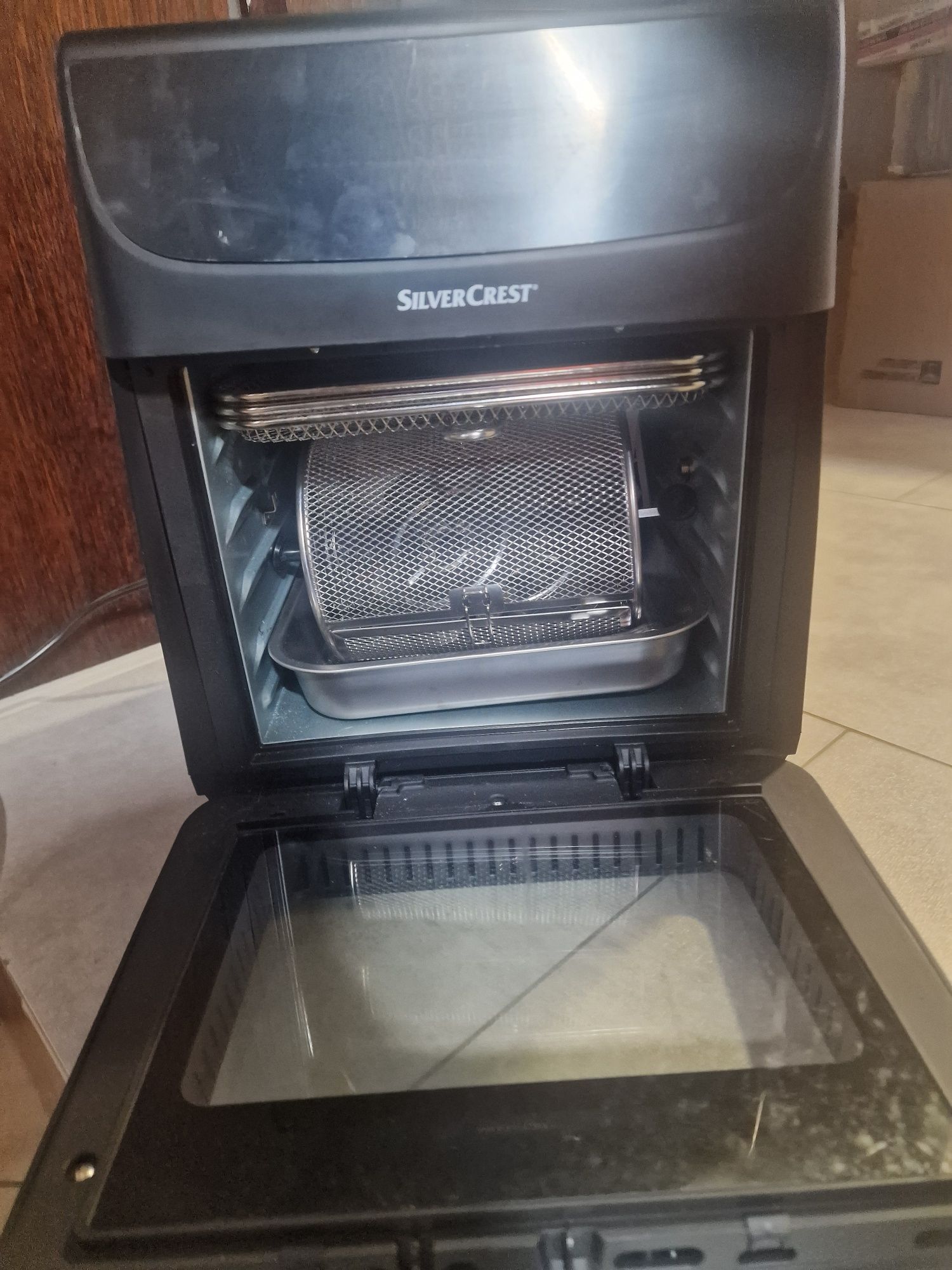Mini Piekarnik Frytkownica Beztłuszczowa 12L 1700W silvercrest 1700