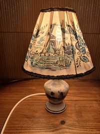 Stara Ceramiczna lampka nocna z wiatraczkiem z Delfts