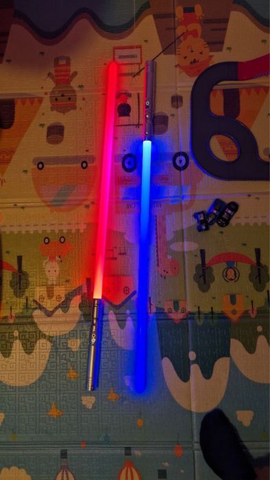 Меч світлодіодний STAR WARS. Зоряний меч тринувальний 2 шт