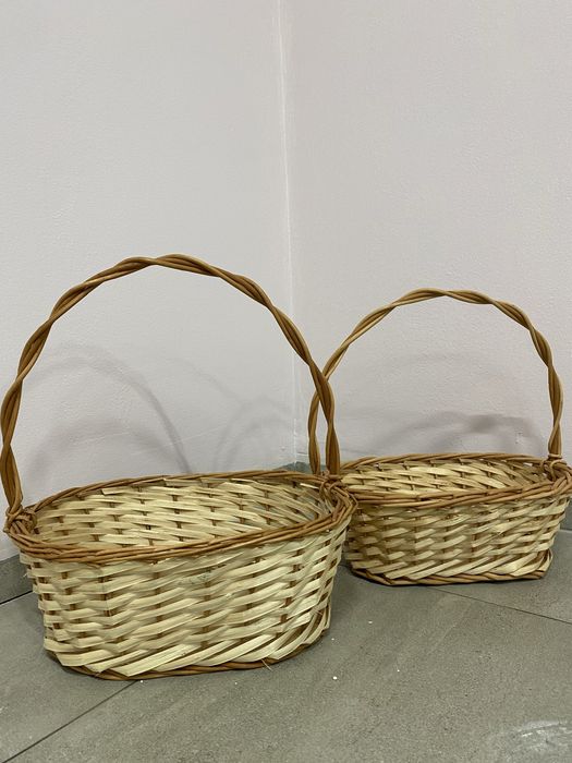 Плетений кошик з лози