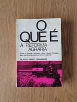 Livro " O QUE É A Reforma Agrária" Blasco Hugo Fernandes