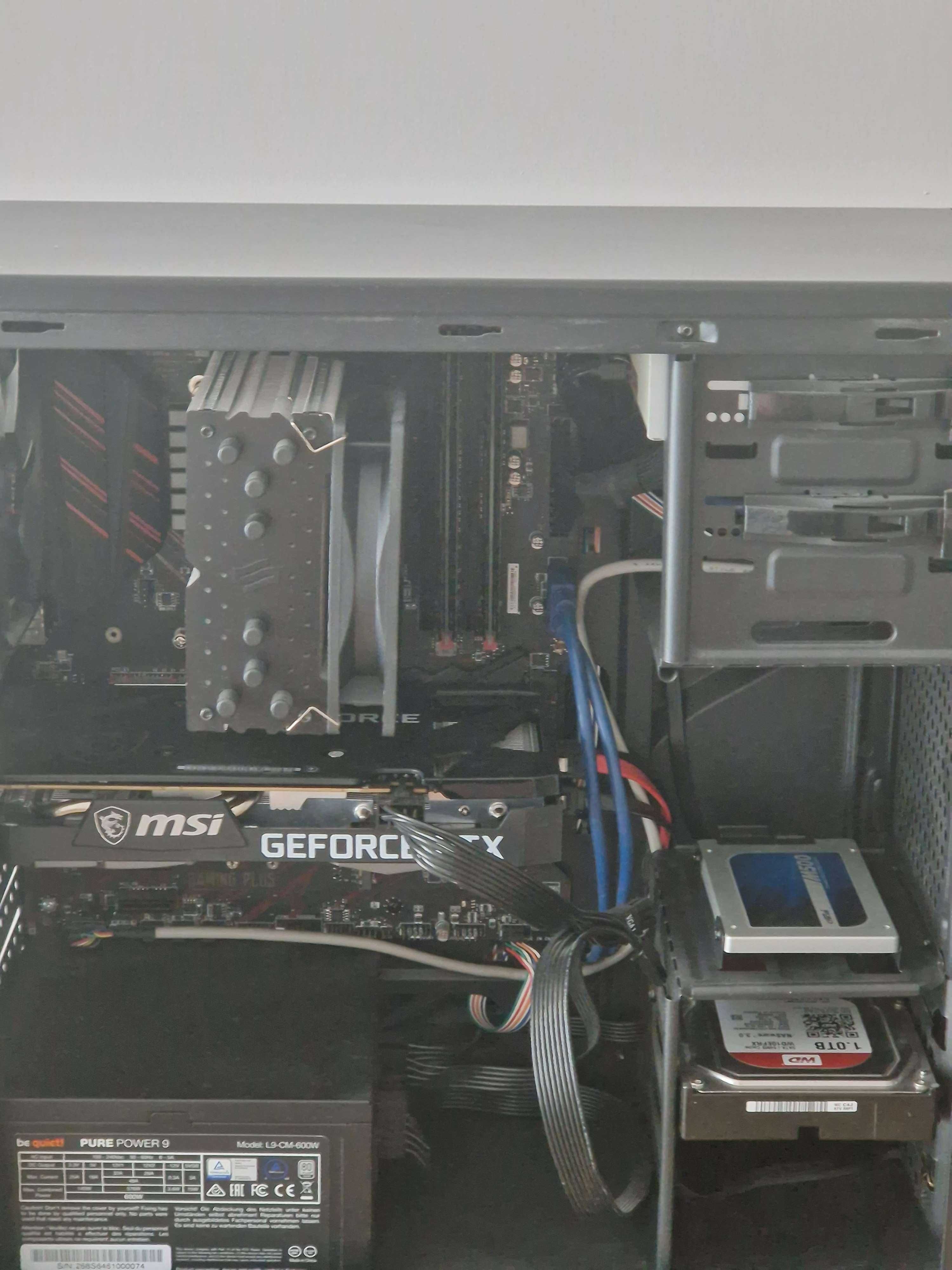 Sprzedam komputer stacjonarny i5 9400f,MSI RTX3060 12GB