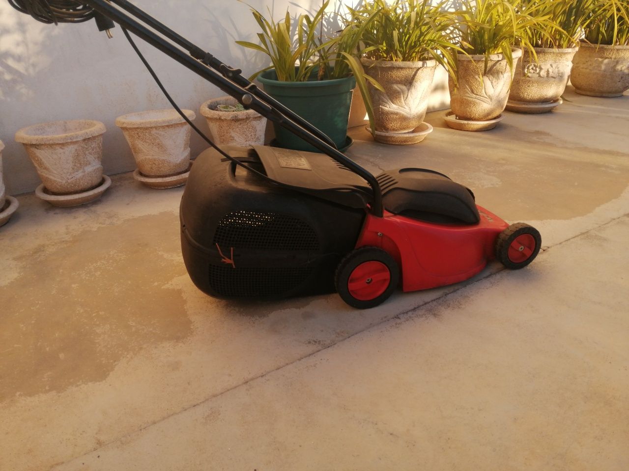 Máquina de cortar relva
