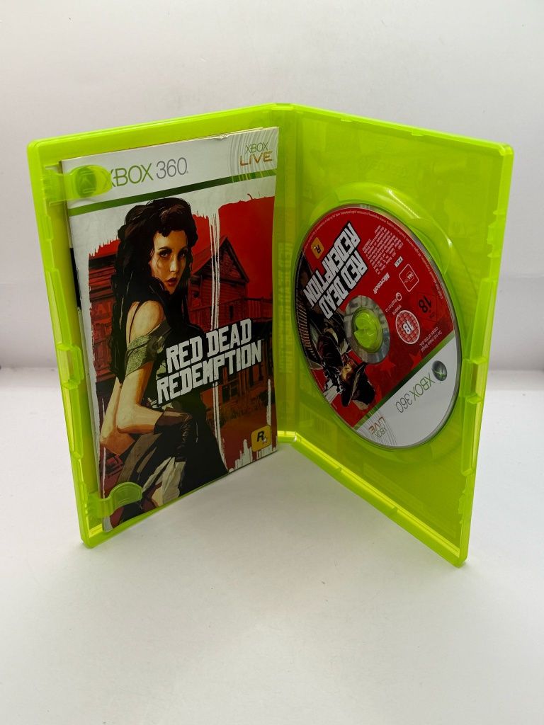 Red Dead Redemption Komplet z Mapą Xbox nr 9302