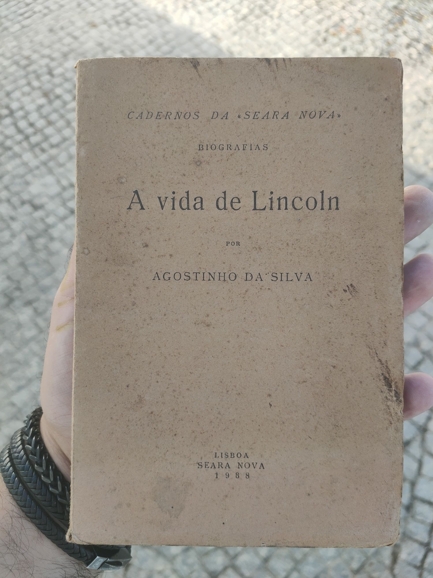 livro A Vida de Lincoln 1938