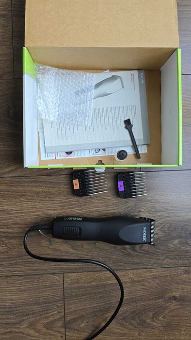 Maszynka Moser MAX50 z nasadkami 6mm oraz 13mm