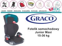 Fotelik samochodowy Graco Junior Maxi 15-36 kg