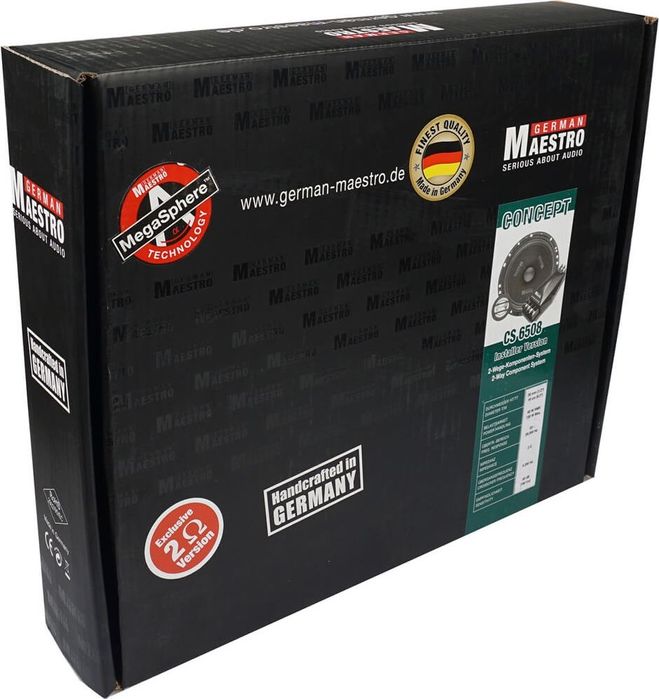 Дешево компонентная акустика German Maestro CS 6508 IV Installer Versi