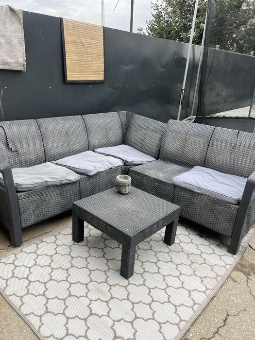 Conjunto de sofas de jardim