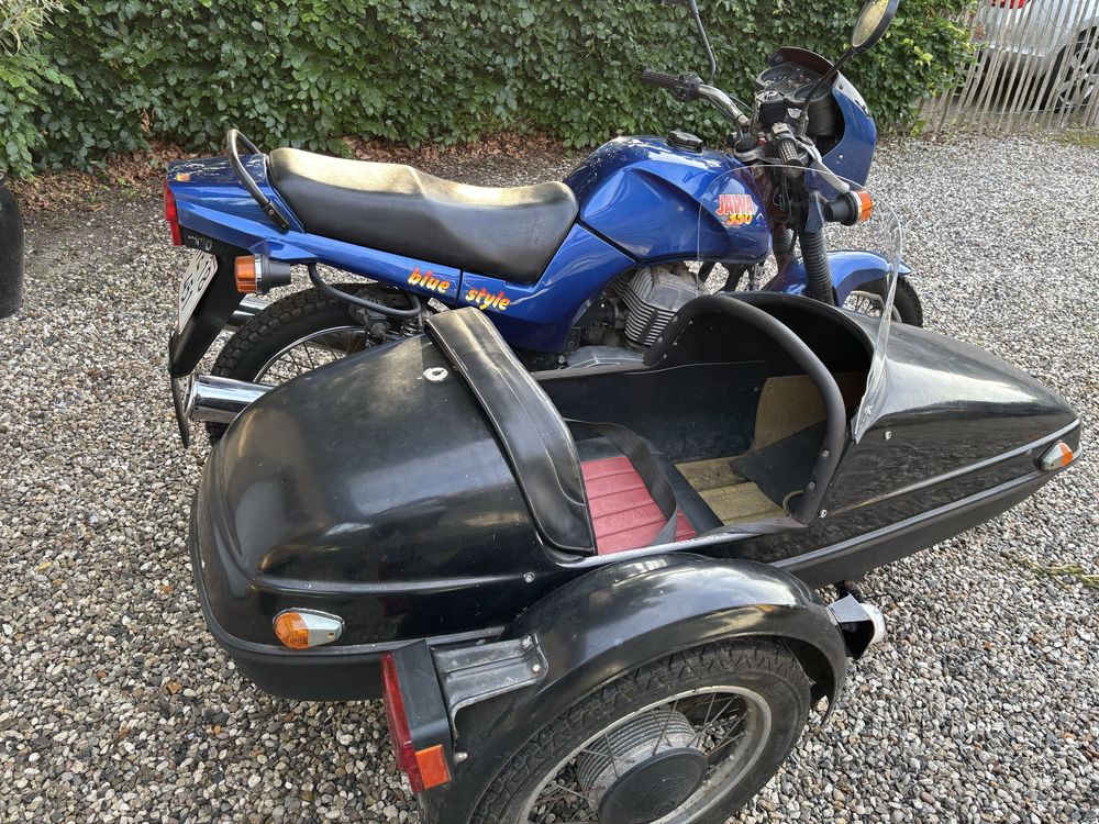 Jawa 350 BLUE STYLE model 640 z koszem