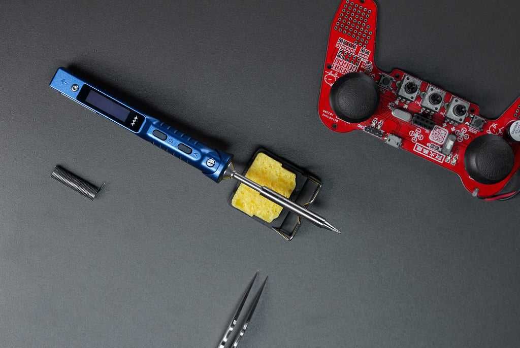 Паяльник TS101 (TS-BC2 Blue) smart soldering iron