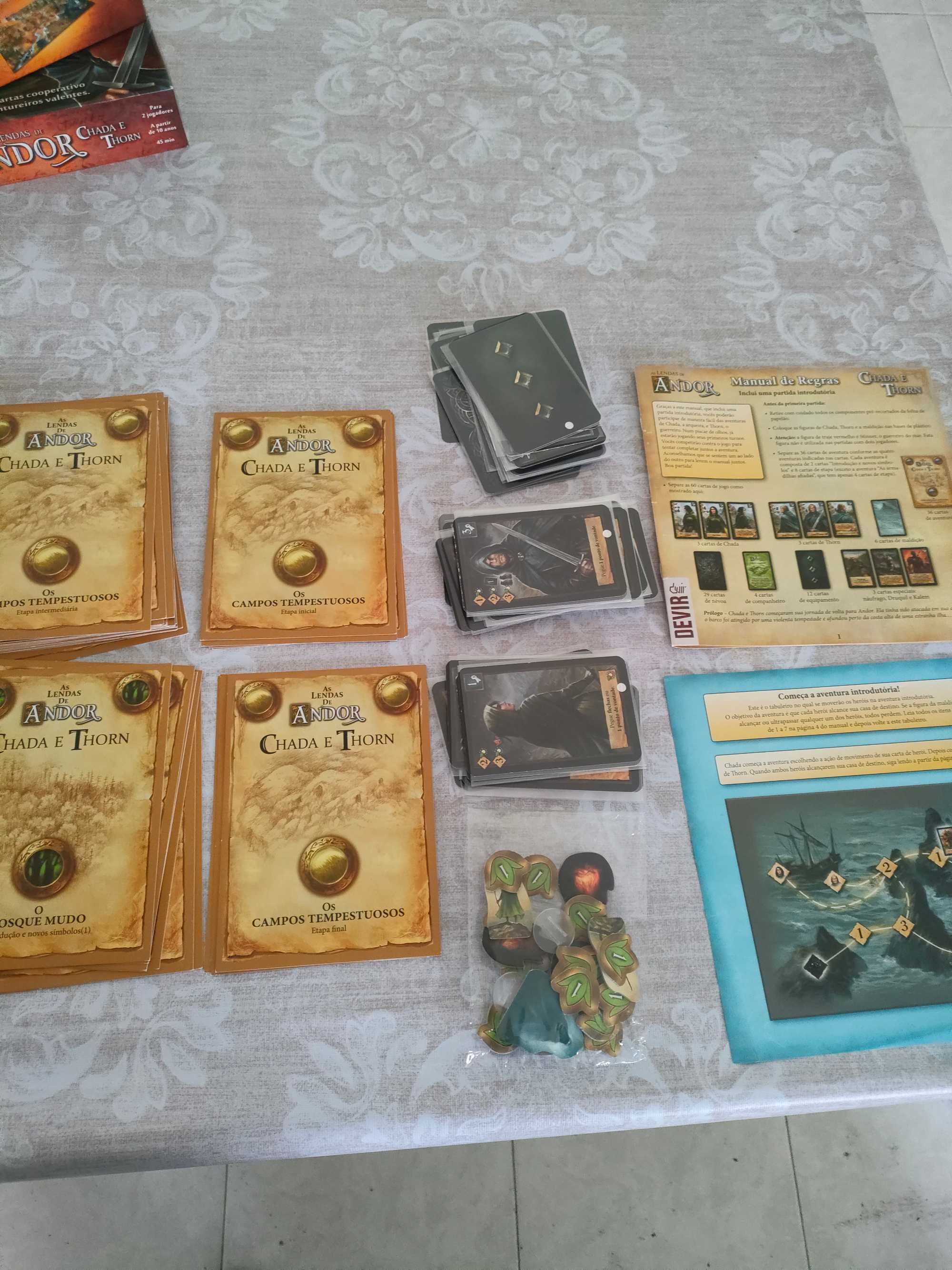 Jogo de tabuleiro - As lendas de andor...