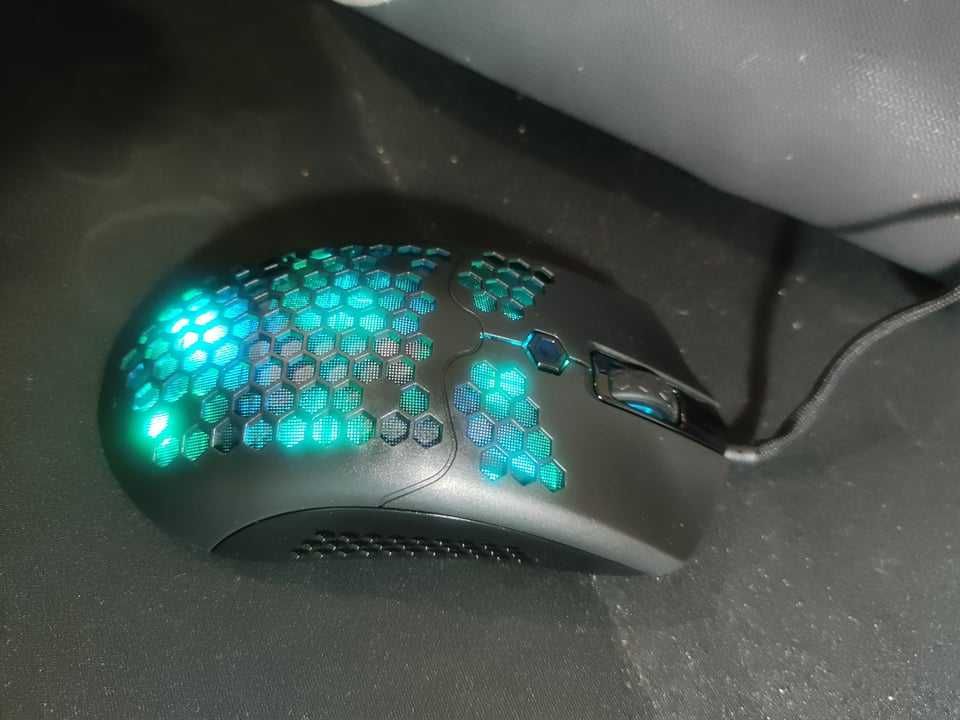 Ratos gaming NOX Krom RGB iluminados