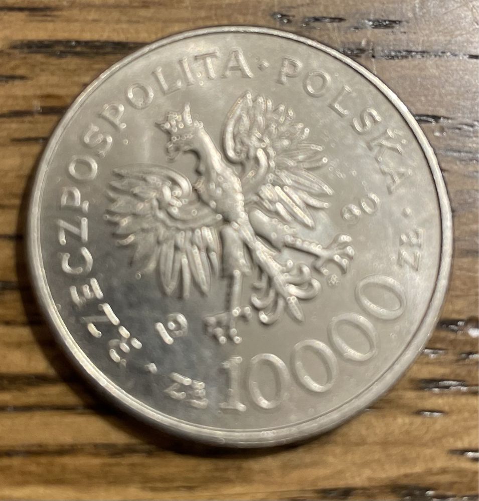 Moneta Solidarność 10000zł