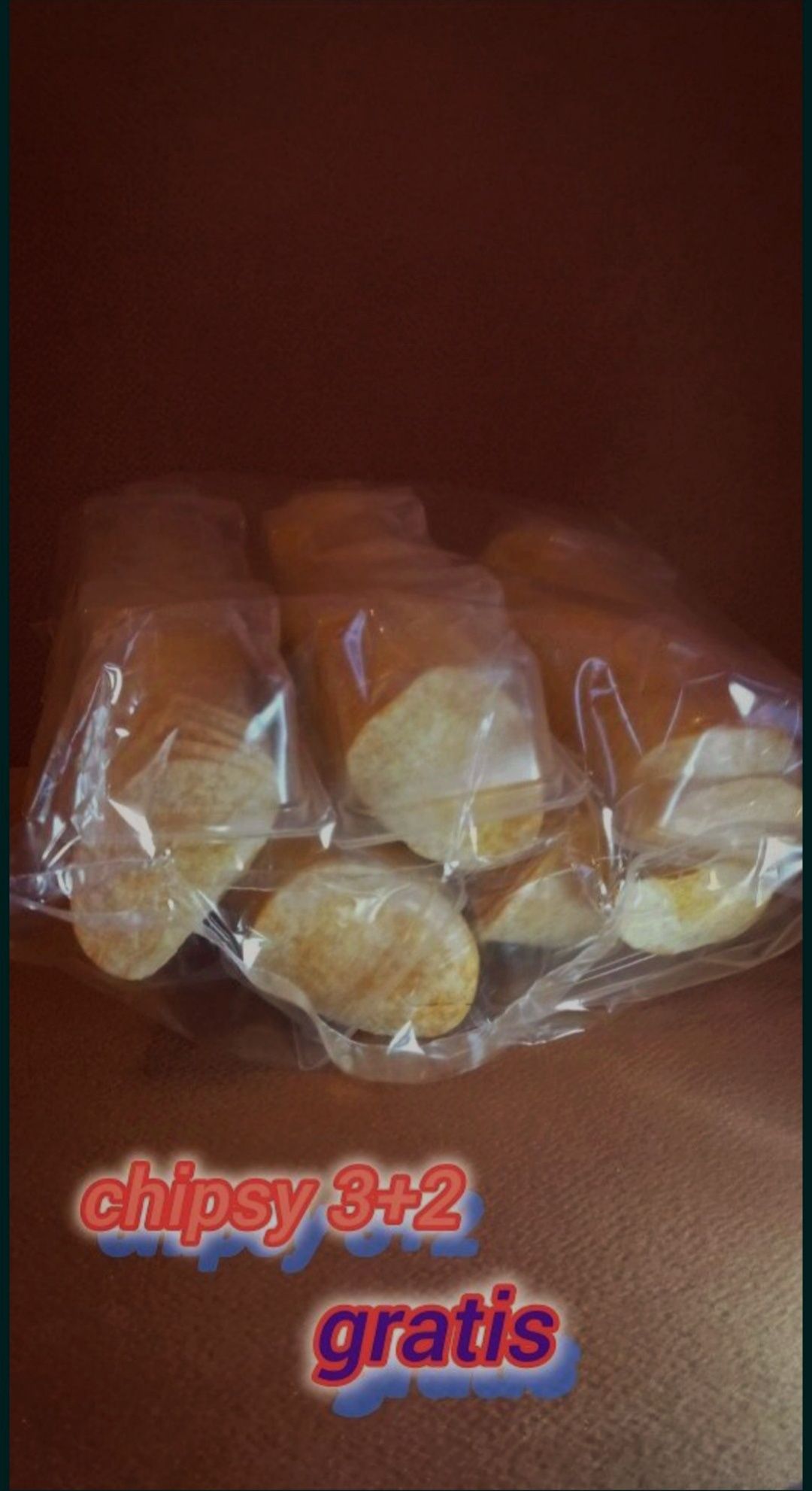 chipsy ziemniaczane paprykowe 500 gram