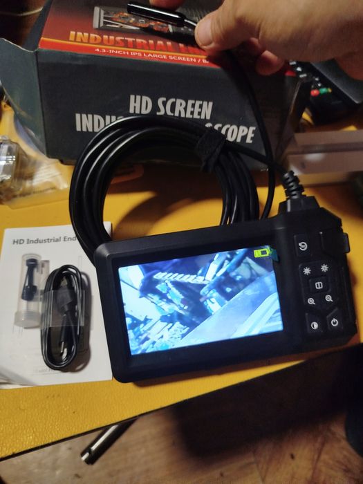 Эндоскоп 2 камеры.1-3 m. HD. Профессиональный